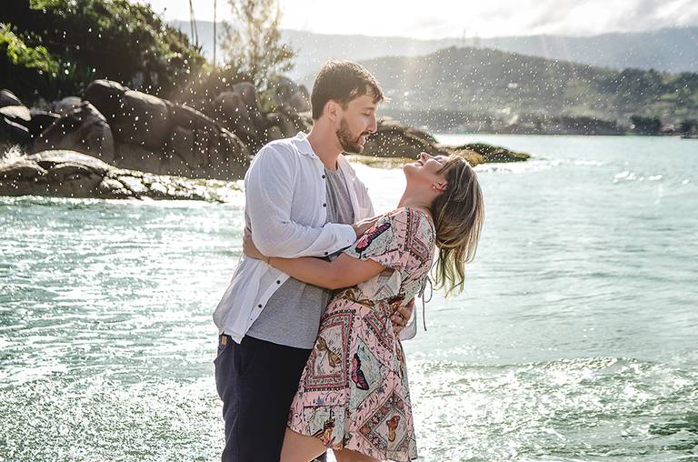 ensaio casal pré casamento wedding Garopaba