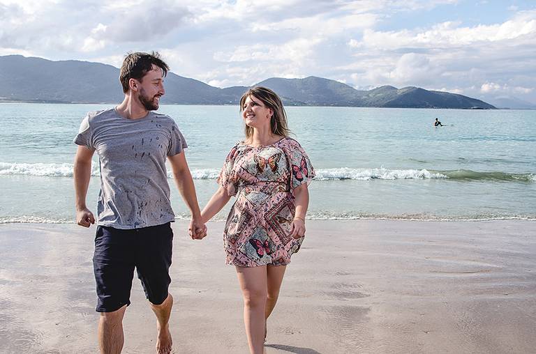 ensaio casal pré casamento wedding Garopaba