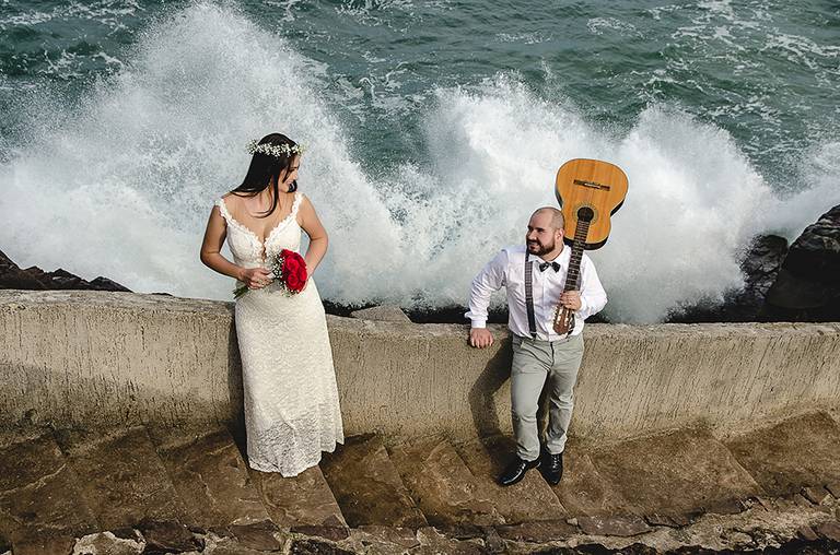 ensaio casal pré casamento wedding Torres praia