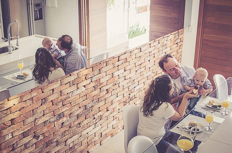 Ensaio fotográfico book família porto alegre em casa