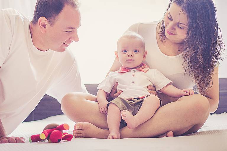 Ensaio fotográfico book família porto alegre em casa