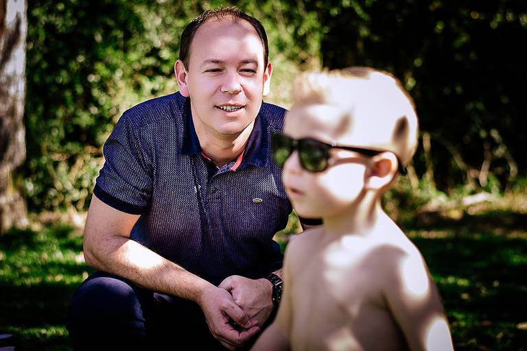 Ensaio fotográfico book família porto alegre pai e filho