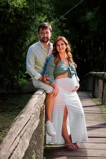 Ensaio gestacional book gestante porto alegre Jardim Botânico