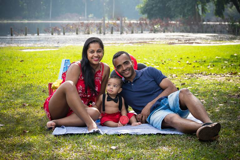 Ensaio Smash the cake do Arthur