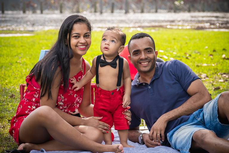 Ensaio Smash the cake do Arthur