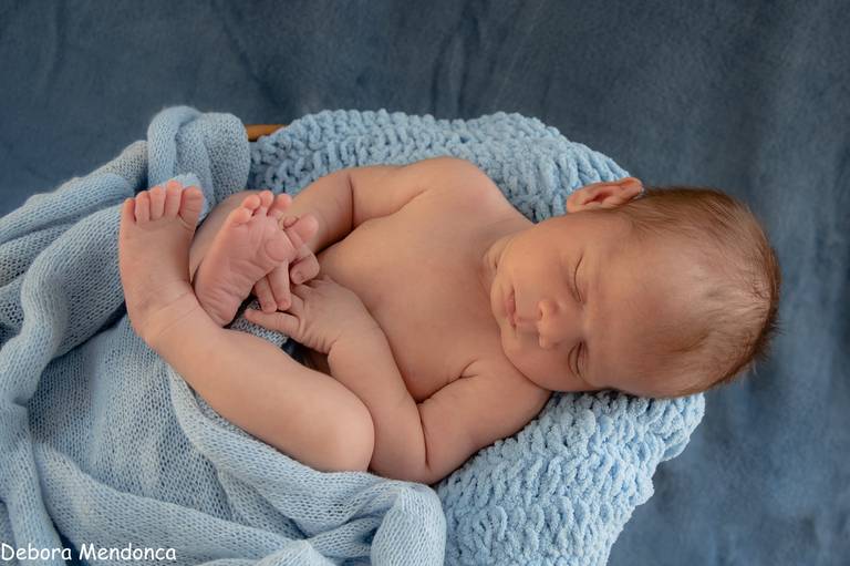 Ensaio newborn Benjamin 17 dias