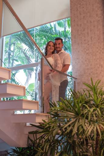 ensaio gestante estúdio