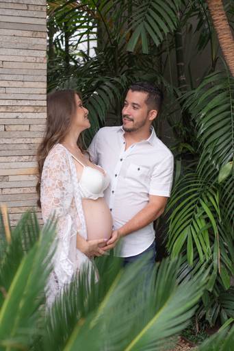 Ensaio gestante externo