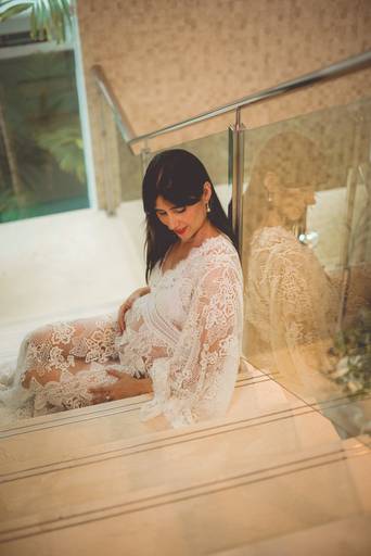 Ensaio gestante a espera do Henrique