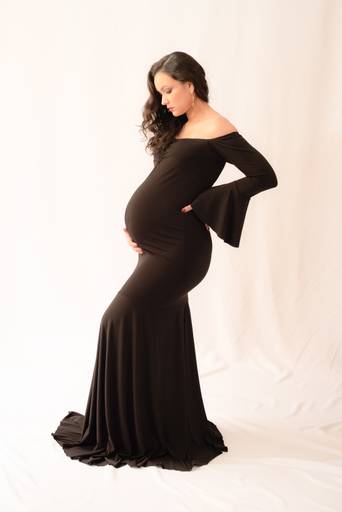 ensaio gestante estúdio