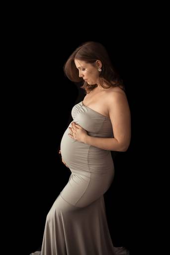 Ensaio gestante estúdio