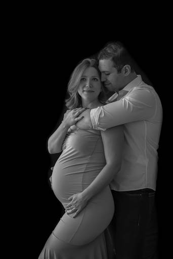 Ensaio gestante estúdio esperando Helena