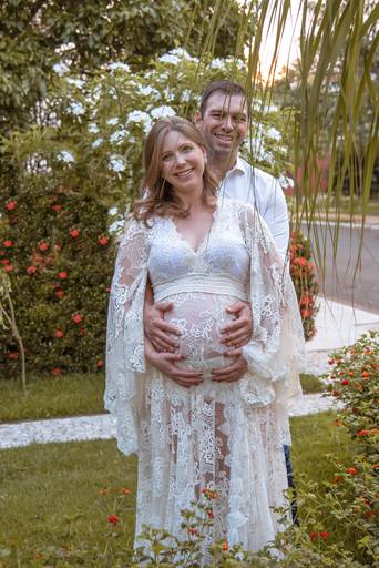 Ensaio gestante estúdio esperando Helena Ensaio gestante estúdio