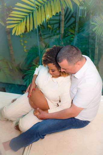 Ensaio gestante  Estúdio 