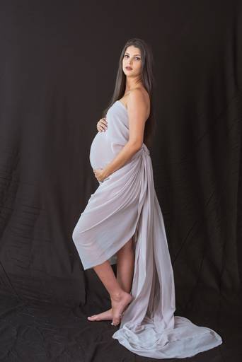 ensaio gestante estúdio