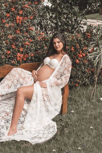 Ensaio gestante externo