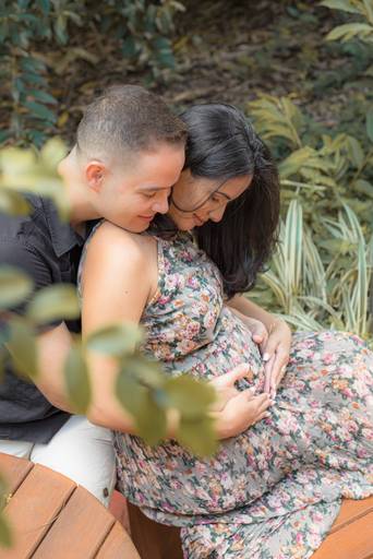 ensaio gestante externo esperando Miguel