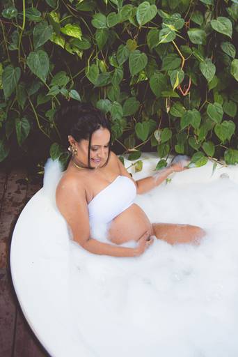 Ensaio gestante externo a espera do Mateus