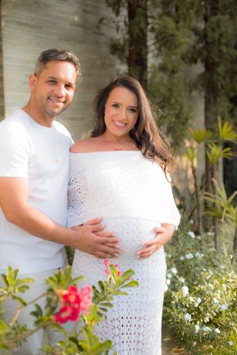 Ensaio gestante externo