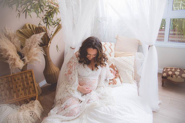 ensaio gestante estudio