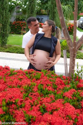 Ensaio gestante externo