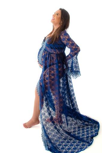 ensaio gestante estúdio 