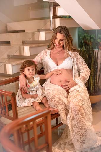 Ensaio gestante a espera do Daniel