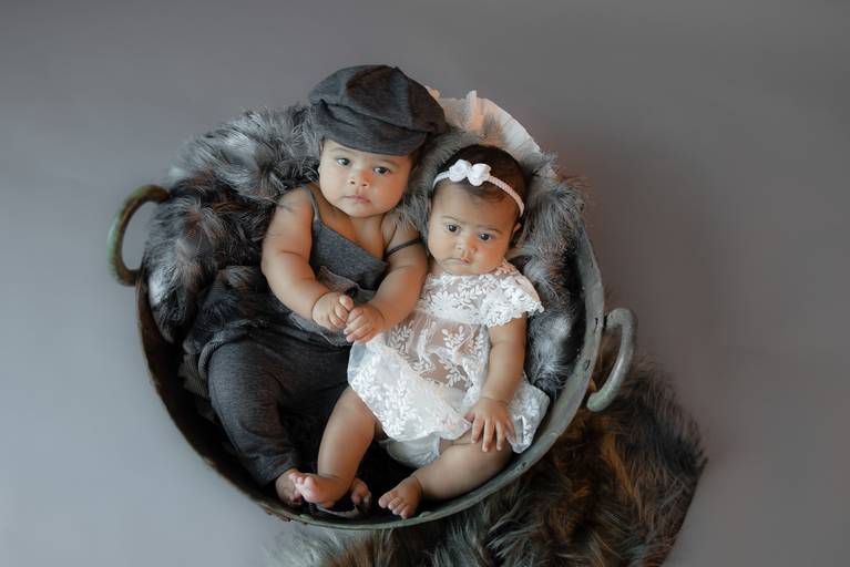 Acompanhamento 5 meses Isac e Rebeka