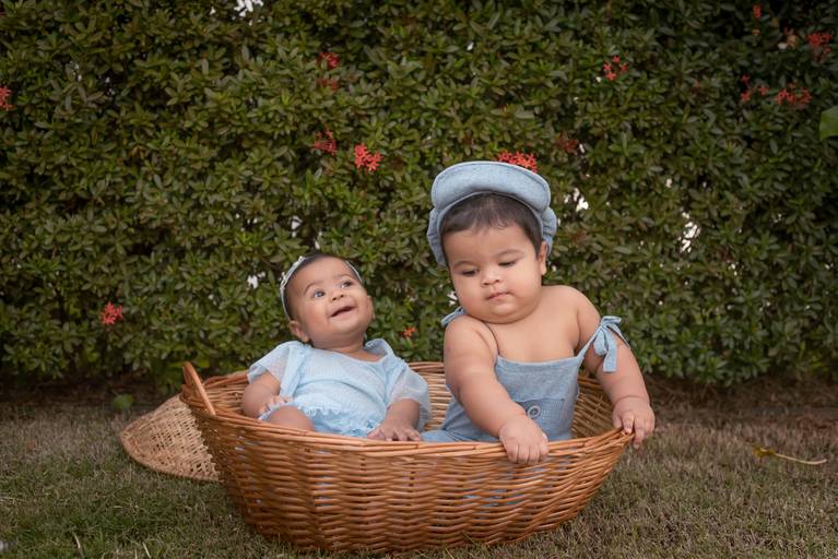 Isac e Rebeca acompanhamento 6 meses