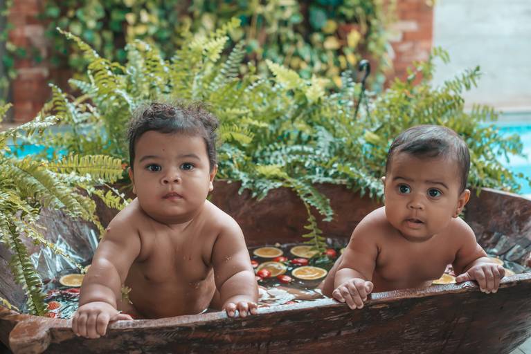 Isac e Rebeca acompanhamento 6 mees