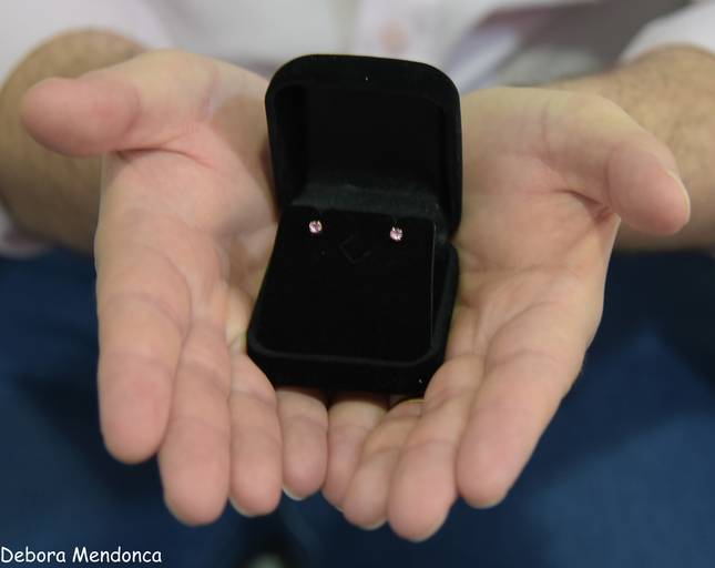 Foto parto chegada Alice