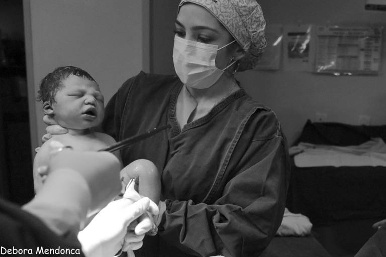 Foto parto  chegada Arthur 