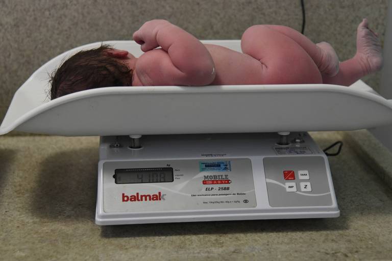 Foto de parto chegada Arthur