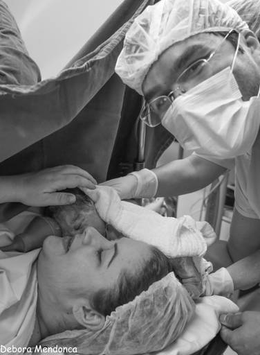 Foto de parto chegada  Vitoria