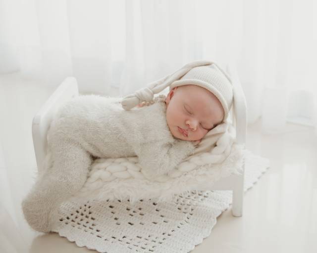 luz do sol fotografia newborn