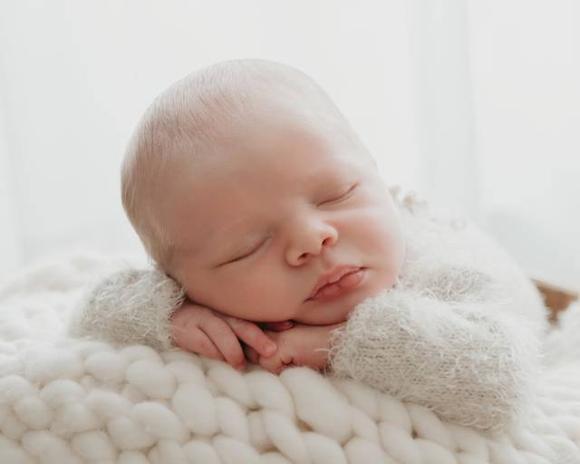 luz do sol fotografia newborn