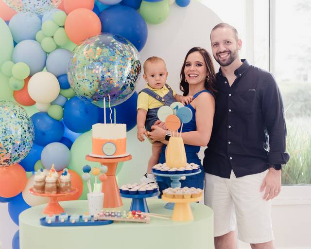 festa infantil luz do sol