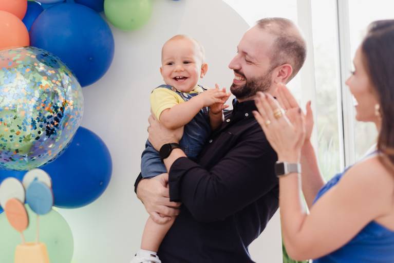 festa infantil luz do sol