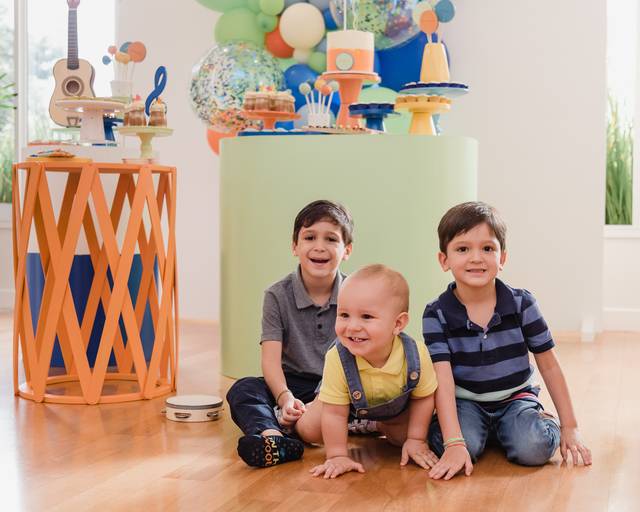 festa infantil luz do sol