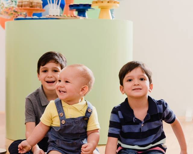 festa infantil luz do sol