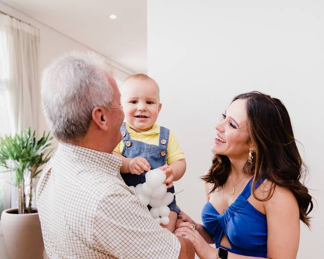 festa infantil luz do sol