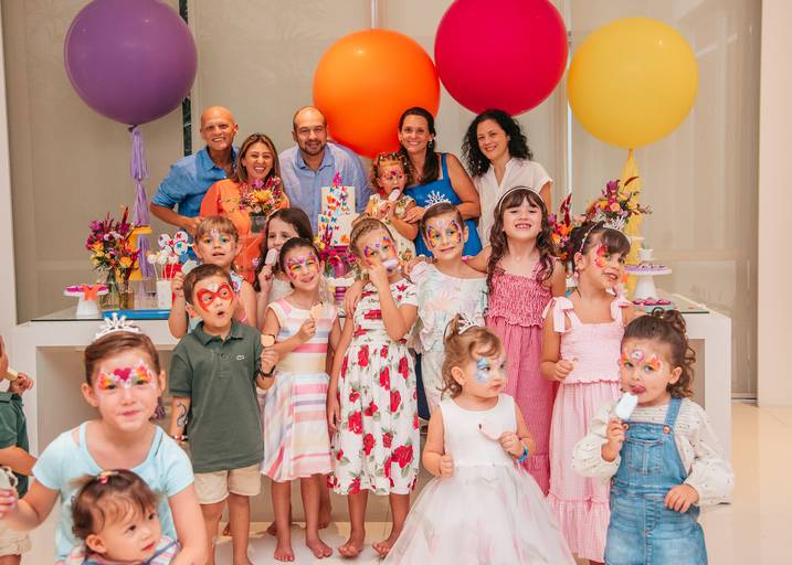 festa infantil luz do sol