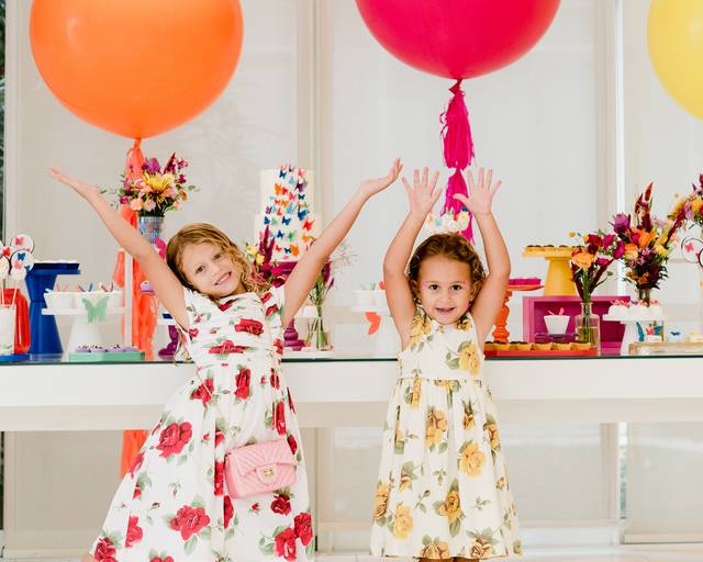 festa infantil luz do sol