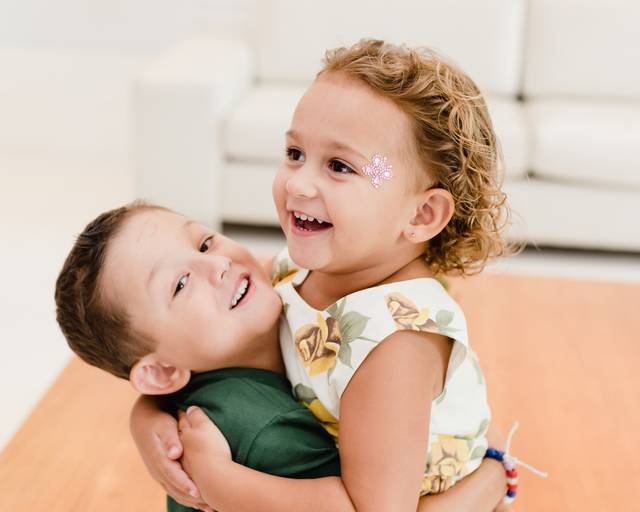 festa infantil luz do sol