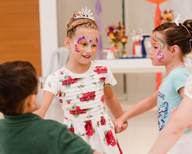 festa infantil luz do sol