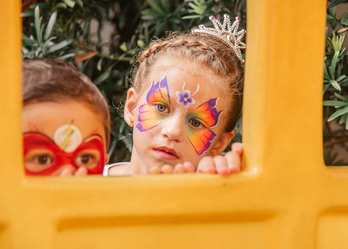 festa infantil luz do sol