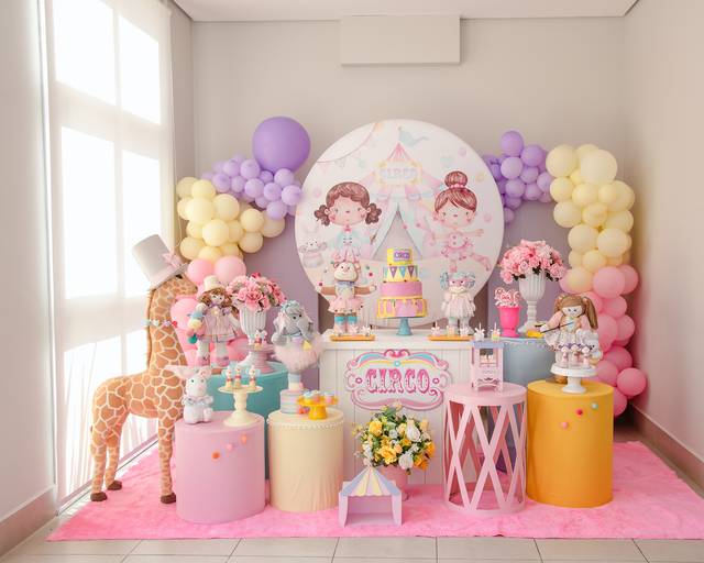 festa infantil luz do sol