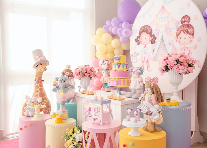 festa infantil luz do sol