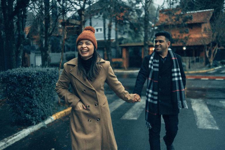 fotos em casal gramado ensaio fotografo bom profissional ruas de gramado julho junho