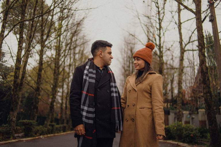 neve em gramado ensaio fotografico